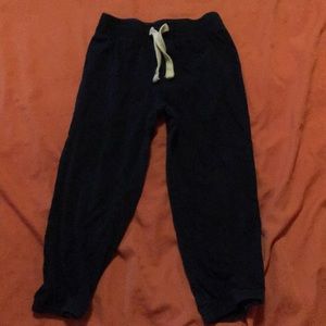 Navy blue sweatpants